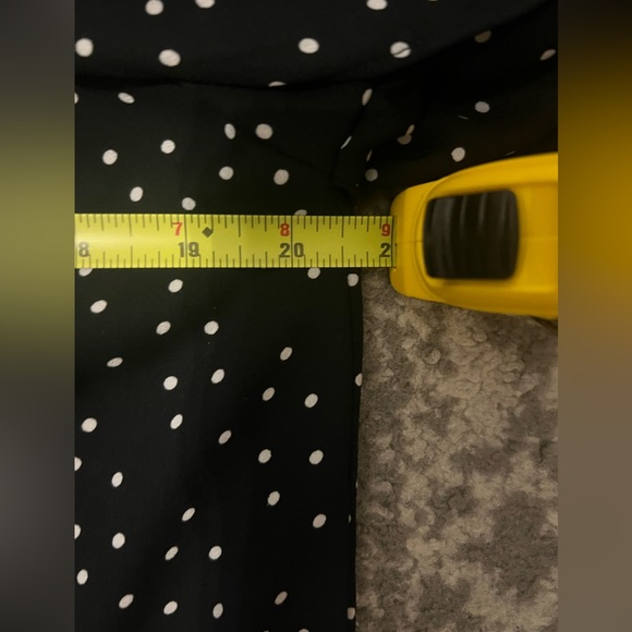 Max Studio Black Polka Dot Women's Top size M (i130) - Picture 12 of 12